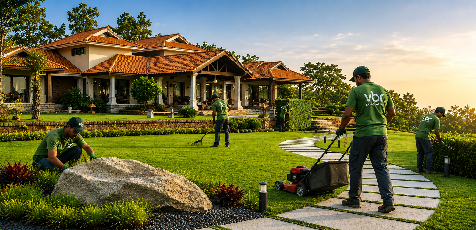 Luxury landscape